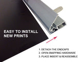 Snap Poster Hangers w/Poster