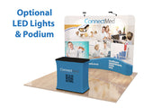 Curve Tension Fabric Display