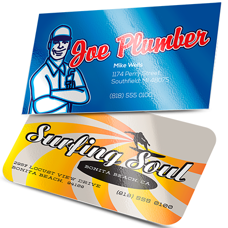 Luster Thick Business Cards